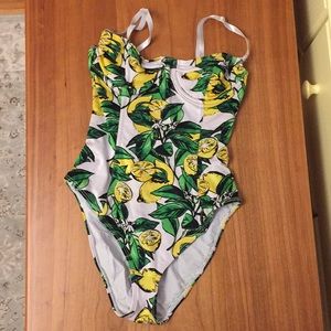 One piece bathing suit